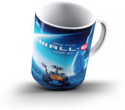 

Ucard Wall E59 Bone China, Ceramic, Porcelain Mug(325 ml), Multicolor