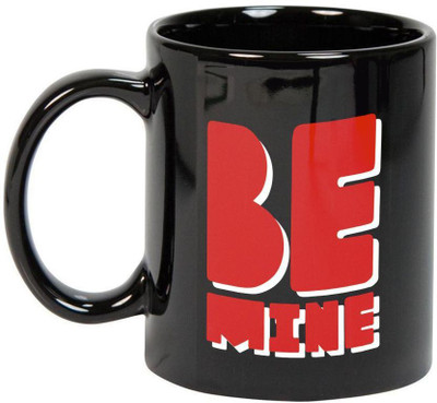 

Prithish Be Mine Black Ceramic Mug(330 ml)