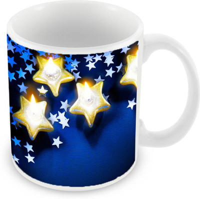 

Sleep Nature's SN-MG-46 Ceramic Mug(350 ml), Blue
