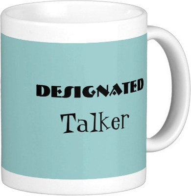 

Exoctic Silver Merawala Career A003 Ceramic Mug(350 ml), White