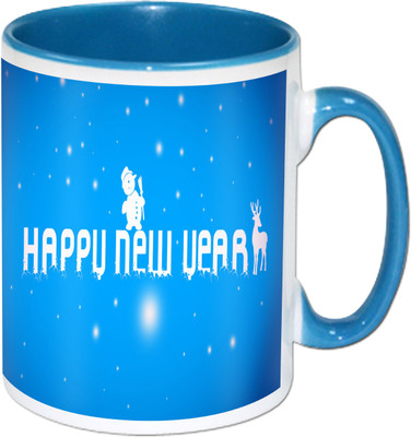 

Heyworlds new year gifts 0007 Ceramic Mug(325 ml), Multicolor