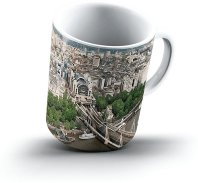 

Ucard Landscape2642997 Bone China, Ceramic, Porcelain Mug(325 ml), Multicolor