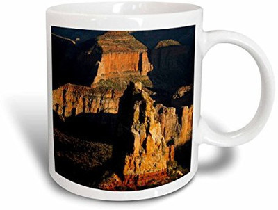 

3dRose Mt Hayden, North Rim, Grand Canyon, Arizona, USA Us03 Mhe0052 Michel Hersen Ceramic, 11 oz, White Ceramic Mug(60 ml), Multicolor