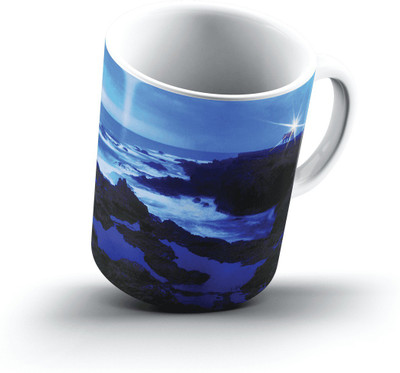 

Ucard Point Cabrillo Light Station Mendocino County California2604 Bone China, Ceramic, Porcelain Mug(325 ml), Multicolor