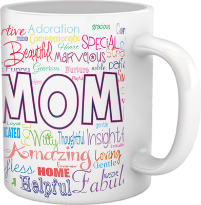 TIED RIBBONS Mom You Are Best Coffee Ceramic Coffee Mug(350 ml)