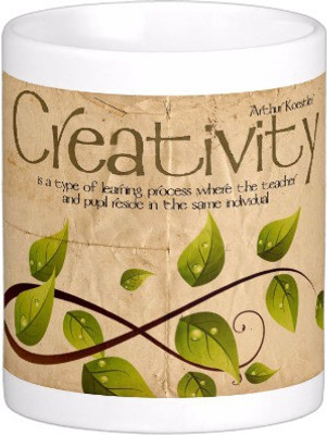Exoctic Silver All Occasion 0011 Ceramic Mug(300 ml), Multicolor