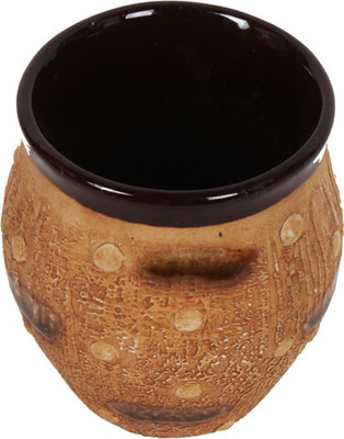 

Purpledip Glazed Brown Kulhar Ceramic Mug(250 ml)