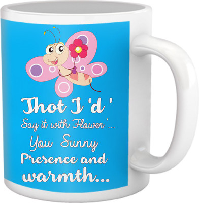 46% OFF on TIED RIBBONS That L'D Coffee Ceramic Coffee Mug(350 ml)