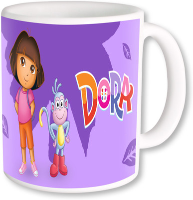 

Heyworlds property header dora Ceramic Mug(325 ml), Multicolor