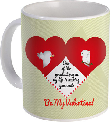 

SKY TRENDS Love Gifts For Your Special Valentine For Girlfriend Boyfriend Wounderful Wife Husband Friend Anniversary Birthday Design030 Ceramic Mug(325 ml), White