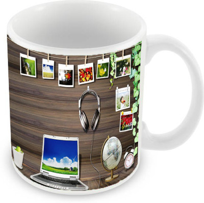 

Sleep Nature's SN-MG-566 Ceramic Mug(350 ml), Multicolor