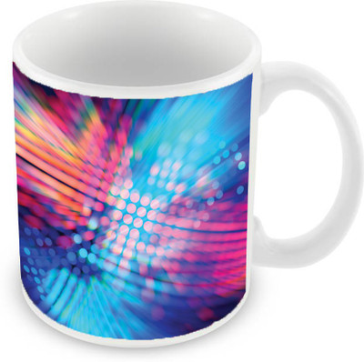 

Sleep Nature's SN-MG-2519 Ceramic Mug(350 ml), Multicolor