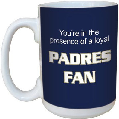 

Tree-Free Greetings Greetings lm44099 Padres Baseball Fan Ceramic with Full-Sized Handle, 15-Ounce Ceramic Mug(60 ml), Multicolor
