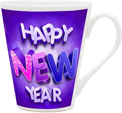 

Homesogood Sparkling New Year Ceramic Mug(355 ml)