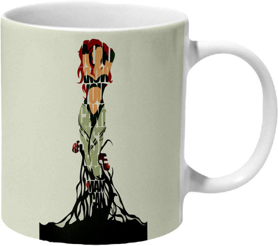 

Mooch Wale You Know You Can'T Resist Me No Man Can Poison Ivy Ceramic Mug(325 ml), Multicolor