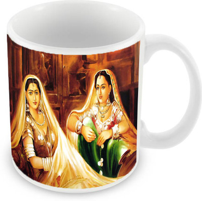 

Sleep Nature's SN-MG-276 Ceramic Mug(350 ml), Multicolor
