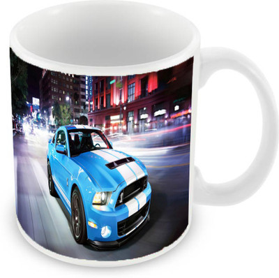 

Sleep Nature's SN-MG-740 Ceramic Mug(350 ml), Blue