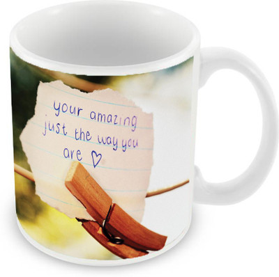

Sleep Nature's SN-MG-2470 Ceramic Mug(350 ml), Multicolor