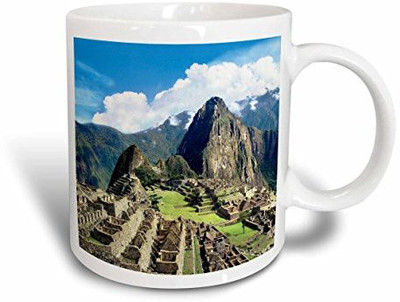 

3dRose Peru, Machu Picchu, Lost City of the Inca Sa17 Mgl0056 Miva Stock Ceramic, 15 oz, White Ceramic Mug(60 ml), Multicolor