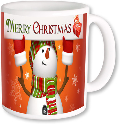 

PhotogiftsIndia Merry Christmas 012 Ceramic Mug(325 ml), Multicolor