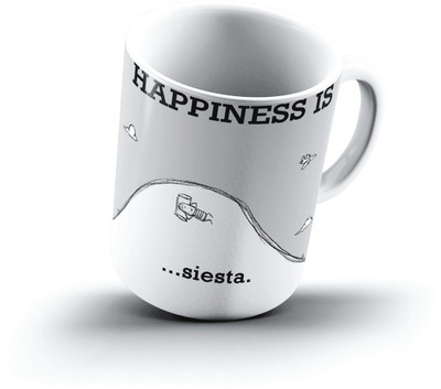 

Ucard Happiness Is1999 Bone China, Ceramic, Porcelain Mug(325 ml)