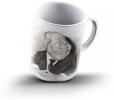 

Ucard Hitchcock Caricature812 Bone China, Ceramic, Porcelain Mug(325 ml), Multicolor