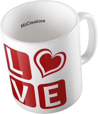 

MiiCreations MUG-W-00033 Ceramic Mug(325 ml), Multicolor