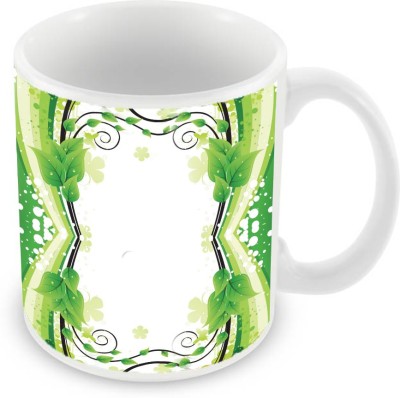 

Sleep Nature's SN-MG-1351 Ceramic Mug(350 ml), Green