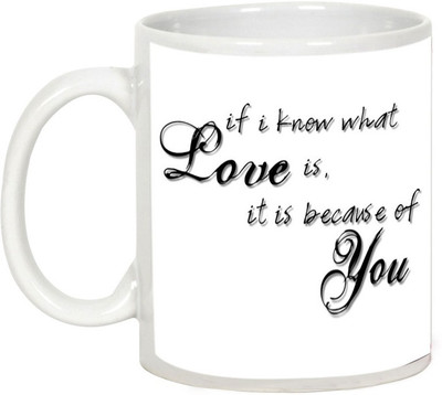 

AllUPrints Gift For Rakhi - Sisters Are Like Flowers In The Garden Of Life Ceramic Mug(325 ml), White