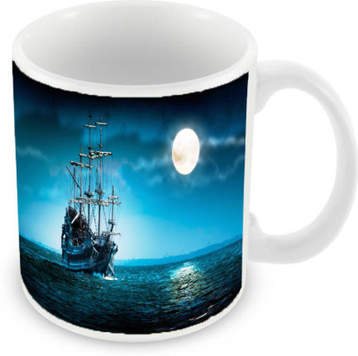 

Sleep Nature's SN-MG-884 Ceramic Mug(350 ml), Multicolor