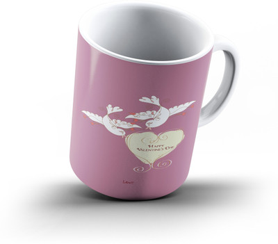 

Ucard Valentines Day Love610 Bone China, Ceramic, Porcelain Mug(325 ml)