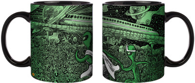 

Posterboy Alien Apu Alien Durga Ceramic Mug, Multicolor