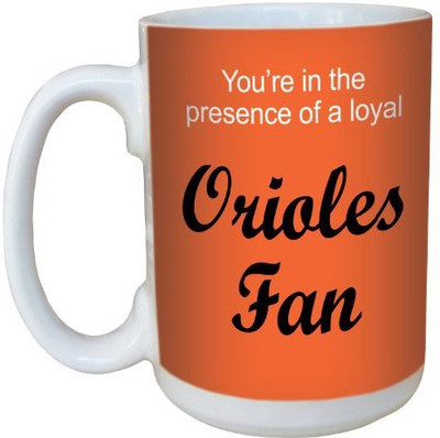 

Tree-Free Greetings Greetings lm44079 Orioles Baseball Fan Ceramic with Full-Sized Handle, 15-Ounce Ceramic Mug(60 ml), Multicolor