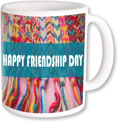 

PhotogiftsIndia Happy Friendship Day 115 Ceramic Mug(350 ml), Multicolor