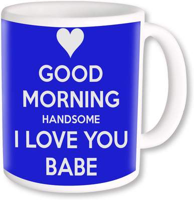 

PhotogiftsIndia Love You Babe Ceramic Mug(325 ml), Multicolor