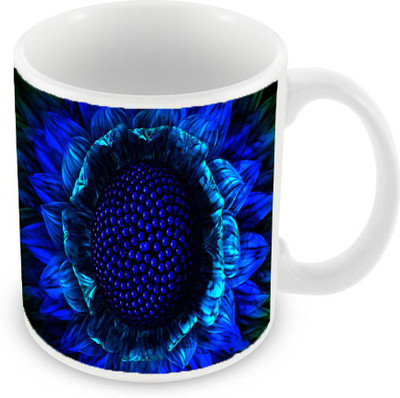 

Sleep Nature's SN-MG-718 Ceramic Mug(350 ml), Blue