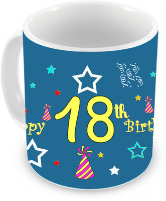 

ME&YOU Gift For 15th Happy Birthday Ceramic Mug(350 ml), White