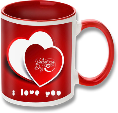 

Heyworlds happy valentine day gifts 0005 Ceramic Mug(325 ml), Multicolor