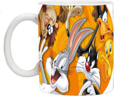 

mahis fashion cartoon Ceramic Mug(250 ml), Multicolor