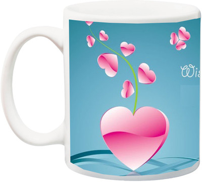 

ME&YOU Gift for Mummy/mother/mum;Wishing you A very Mom's HD printed Ceramic Mug(325 ml), Multicolor