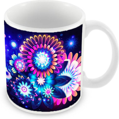

Sleep Nature's SN-MG-54 Ceramic Mug(350 ml), Multicolor