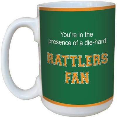 

Tree-Free Greetings Greetings lm44434 Rattlers College Football Fan Ceramic with Full-Sized Handle, 15-Ounce Ceramic Mug(60 ml), Multicolor