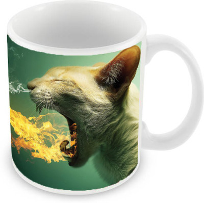 

Sleep Nature's SN-MG-2194 Ceramic Mug(350 ml), Multicolor