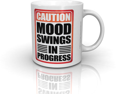 

Seven Rays Mood Swings In Progress Ceramic Mug(250 ml)