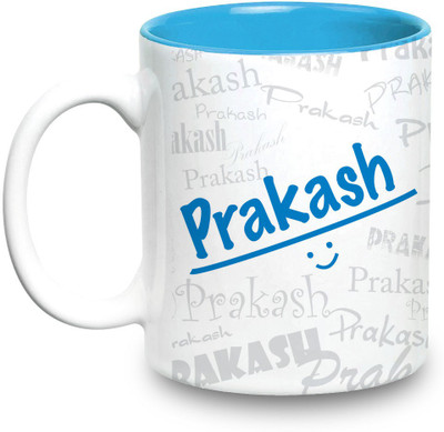 

Hot Muggs Me Graffiti - Prakash Ceramic Mug(315 ml), Multicolor
