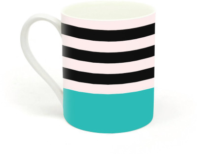 

Sowing Happiness SHMUG130 Pattern Ceramic Mug(350 ml), White