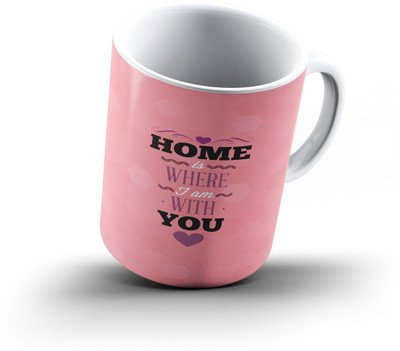 

Ucard Valentines Day Love678 Bone China, Ceramic, Porcelain Mug(325 ml)