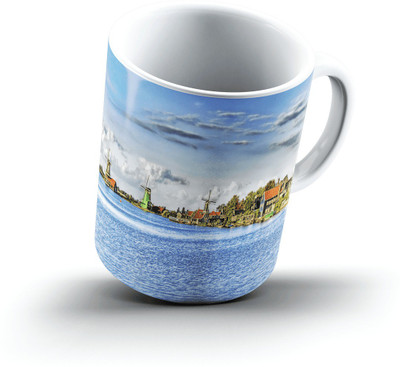 

Ucard Windmill2731 Bone China, Ceramic, Porcelain Mug(325 ml), Multicolor
