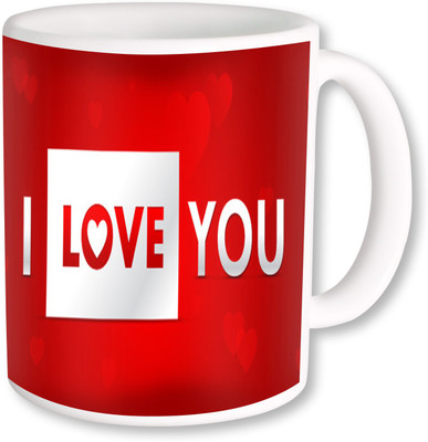 

Heyworlds i love you valentine day gifts 001 Ceramic Mug(325 ml), Multicolor