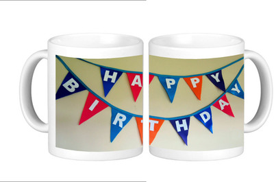 

Shopmillions Awesome Happy Birthday Ceramic Mug(300 ml), Multicolor